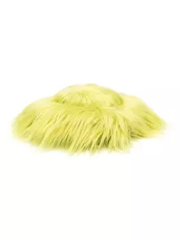 Фетровая шляпа из искусственного меха Ruslan Baginskiy, зеленый