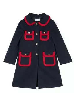 Фетровое пальто Patachou, синий