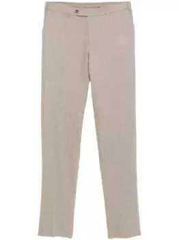 Фетровые брюки PT Torino, коричневый