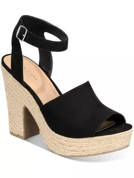 Fey Женские туфли из искусственной замши с ремешком на щиколотке Sun + Stone, цвет black mc