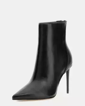 Feyly женские кожаные ботильоны на высоком каблуке Guess, черный