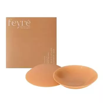 Feyre Непрозрачные накладки на соски без клея, 8 см, Cashew, Cashew