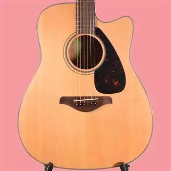 FGX800C Акустическая/электрическая гитара с цельным верхом в вырезе Yamaha