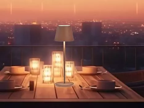 FHL уличная настольная лампа COSENZA 2.0 ржавого цвета FHL easy