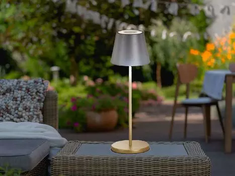 FHL уличная настольная лампа COSENZA 2.0 черное золото FHL easy