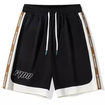 FIDO DIDO Повседневные шорты унисекс, Черный