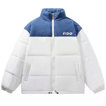 FIDO DIDO Стеганая куртка унисекс, Черный