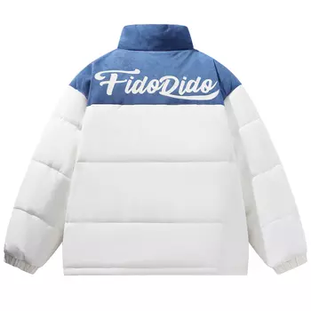 FIDO DIDO Стеганая куртка унисекс, Черный (входит в комплект брюк)