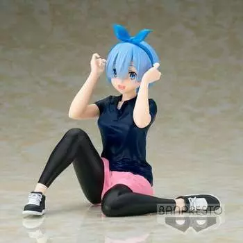 Фигура Rem Training Style Relax Time Re:Zero Начало Жизни В Другом Мире 14 См Banpresto