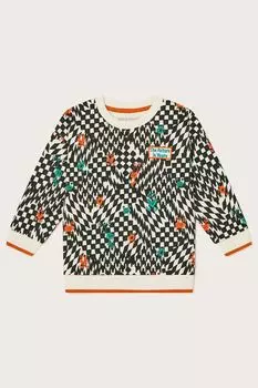 Фигуристка с монстр-принтом Monsoon, черный