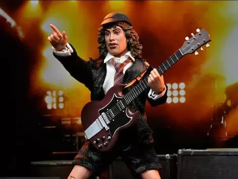 Фигурка AC/DC Angus Young (Highway to Hell) Clothed Figure NECA