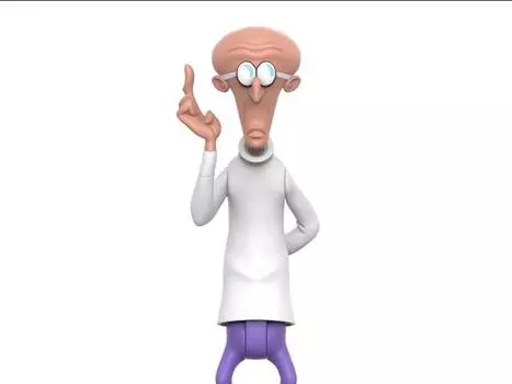 Фигурка Animaniacs ReAction Dr. Scratchansniff Figure Super7