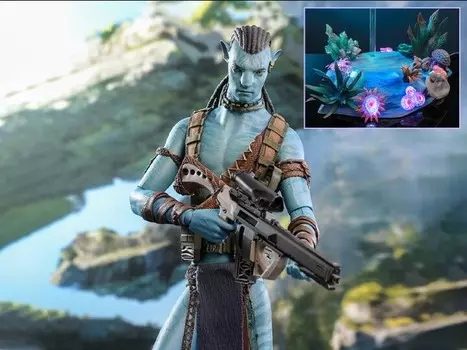 Фигурка Avatar: The Way of Water MMS684 Jake Sully Deluxe 1/6th Scale Collectible Figure Hot Toys