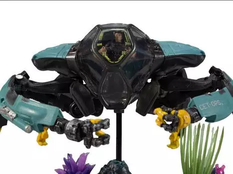 Фигурка Avatar: The Way of Water World of Pandora CET-OPS Crabsuit with RDA Driver Deluxe Figure Set MCFARLANE TOYS
