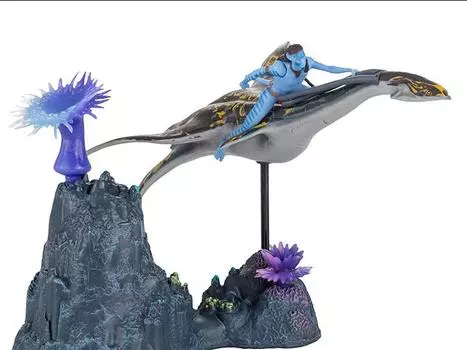 Фигурка Avatar: The Way of Water World of Pandora Neteyam & Ilu Deluxe Figure Set MCFARLANE TOYS