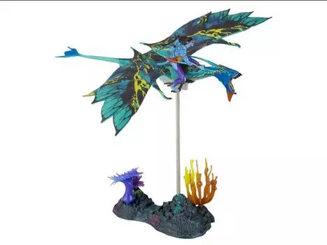 Фигурка Avatar: The Way of Water World of Pandora Banshee Rider Neytiri Deluxe Figure Set MCFARLANE TOYS