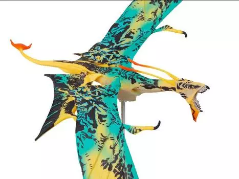 Фигурка Avatar: The Way of Water World of Pandora Mountain Banshee (Yellow) Figure MCFARLANE TOYS