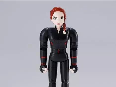 Фигурка Avengers: Endgame Chogokin Heroes Black Widow Bandai Spirits