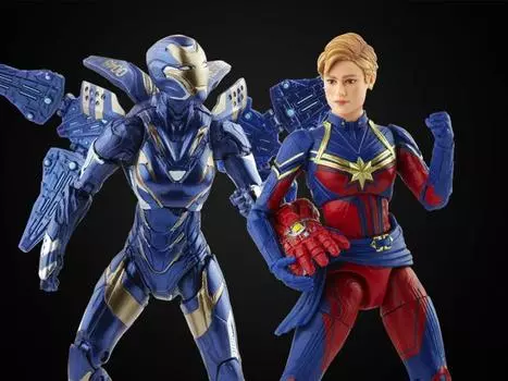 Фигурка Avengers: Endgame Marvel Legends The Infinity Saga Captain Marvel & Rescue Exclusive Two-Pack Hasbro