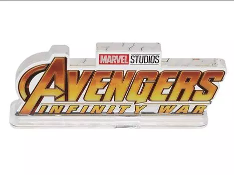 Фигурка Avengers: Infinity War Acrylic Logo Display EX (Clear Ver.) Exclusive Bandai Spirits