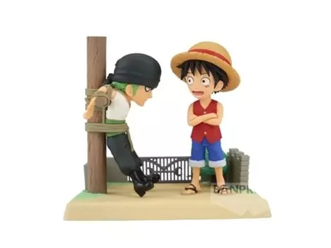 Фигурка Banpresto Луффи и Зоро One Piece World Collectible Log Stories, 7 см, BP88504, многоцветная Inna marka