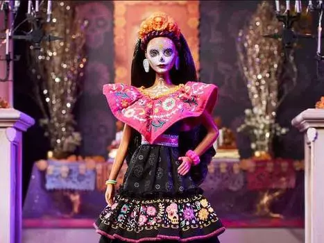 Фигурка Barbie Dia De Muertos (2021) Doll Mattel