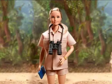 Фигурка Barbie Inspiring Women Series Dr. Jane Goodall Mattel