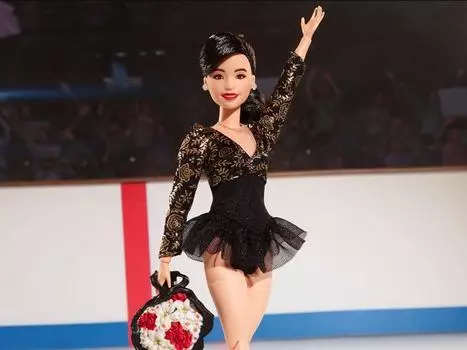 Фигурка Barbie Inspiring Women Series Kristi Yamaguchi Mattel