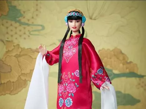 Фигурка Barbie Signature 2024 Lunar New Year Doll Mattel