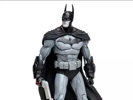 Фигурка Batman: Arkham City DC Multiverse Gold Label Batman (Black & White) Exclusive Action Figure (Collect to Build: Solomon Grundy) Mcfarlane Toys