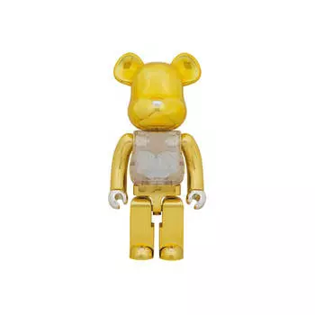 Фигурка Bearbrick 2G Reverse 1000%, золотой