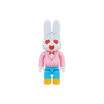Фигурка Bearbrick Rabbrick Amplifier Human Group Rabbit 400%, мультиколор
