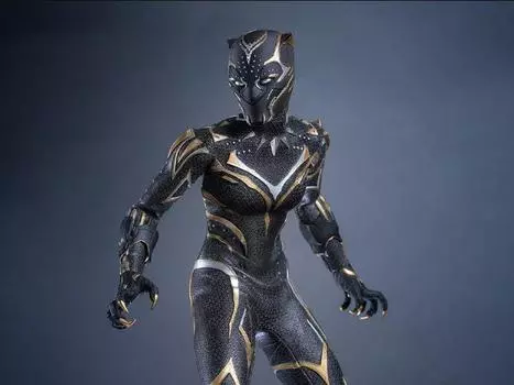 Фигурка Black Panther: Wakanda Forever MMS675 Black Panther 1/6th Scale Collectible Figure Hot Toys