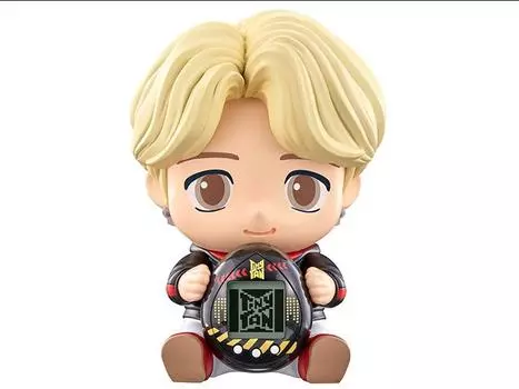 Фигурка BTS TinyTAN Hugmy Tamagotchi Jimin Vinyl Figure with Tamagotchi Bandai Namco