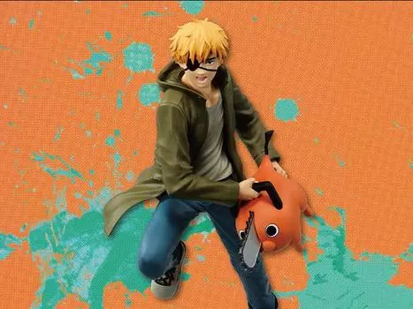 Фигурка Chainsaw Man Vibration Stars Denji & Pochita Figure Banpresto
