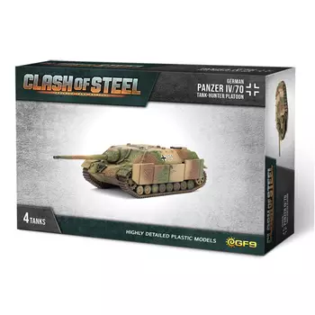 Фигурка Clash Of Steel – Panzer Iv/70 Tank-Hunter Platoon (X4 Plastic) Gale Force Nine