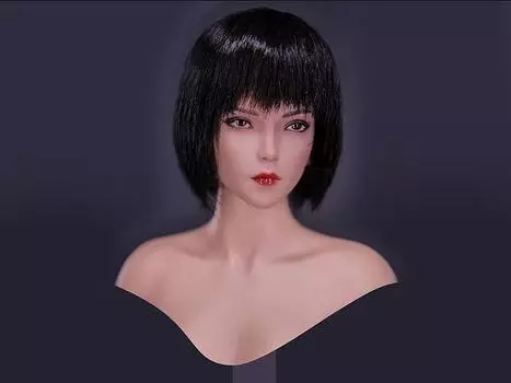 Фигурка Cool Female Head Sculpt 1/6 Scale Accessory (YMT076B) Ym Toys