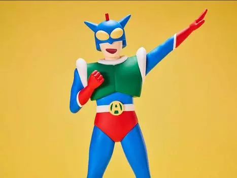 Фигурка Crayon Shin-Chan Sofvimates Action Kamen Banpresto