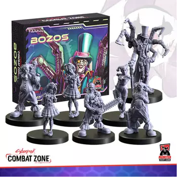 Фигурка Cyberpunk Red:Combat Zone Bozos Faction Starter Box