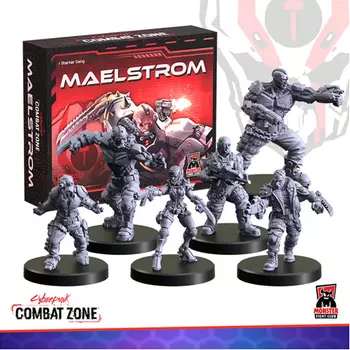 Фигурка Cyberpunk Red:Combat Zone Maelstrom Faction Starter Box