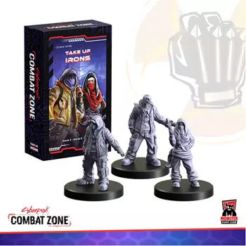 Фигурка Cyberpunk Red:Combat Zone Take Up Irons Expansion (Zoners Gonks)