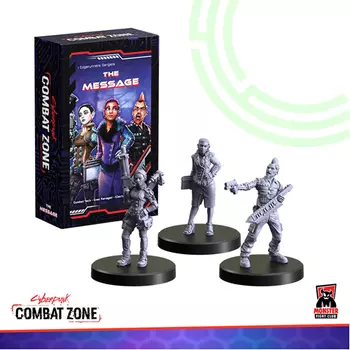 Фигурка Cyberpunk Red:Combat Zone The Message Expansion (Edgerunners)