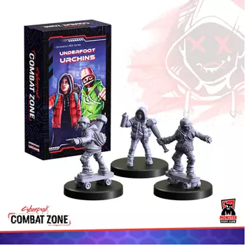 Фигурка Cyberpunk Red:Combat Zone Underfoot Urchins Expansion (Gen Red Gonks)