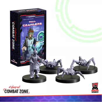 Фигурка Cyberpunk Red:Combat Zone Wall Crawlers Expansion (Gen Red)
