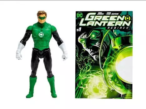 Фигурка DC Comics Page Punchers Green Lantern 3" Figure with Comic Mcfarlane Toys