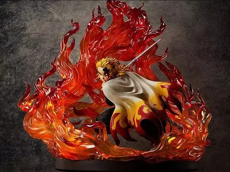 Фигурка Demon Slayer: Kimetsu no Yaiba B-Style Rengoku Kyojuro (Complete Edition) 1/4 Scale Figure Freeing