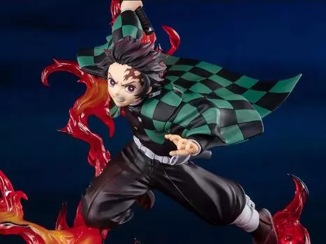 Фигурка Demon Slayer: Kimetsu no Yaiba FiguartsZERO Tanjiro Kamado (Dance of the Fire God) BANDAI SPIRITS