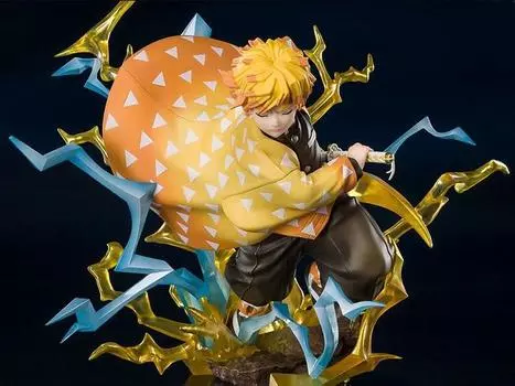 Фигурка Demon Slayer: Kimetsu no Yaiba FiguartsZERO Zenitsu Agatsuma (Thunder Flash Ver.) Bandai Spirits