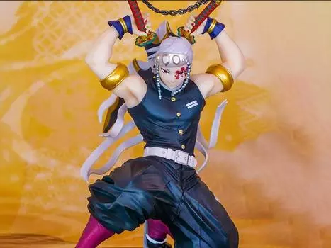 Фигурка Demon Slayer: Kimetsu no Yaiba Ichibansho Bigscale Tengen Uzui (Tengen Uzui Is Here!) BANDAI SPIRITS