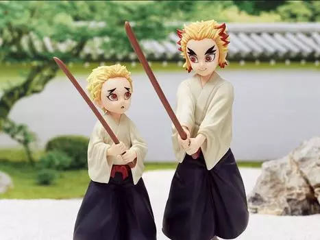 Фигурка Demon Slayer: Kimetsu no Yaiba Ichibansho Kyujuro Rengoku & Senjuro Rengoku (Immortal Ties) Figure Bandai Spirits